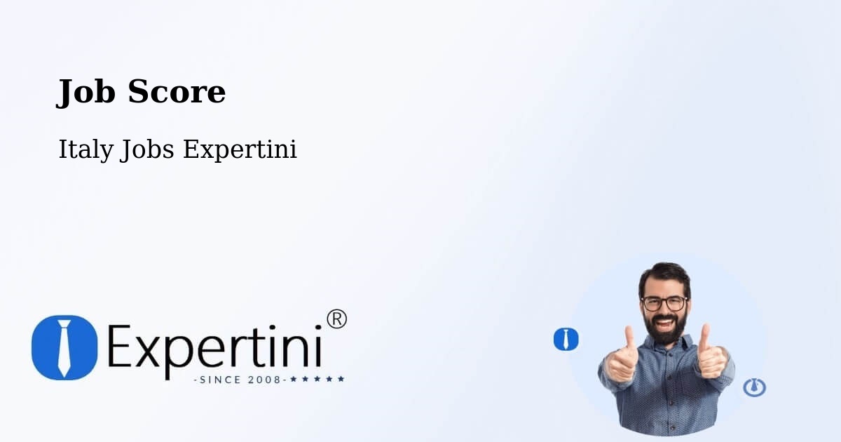 Job Score - Italy Jobs Expertini