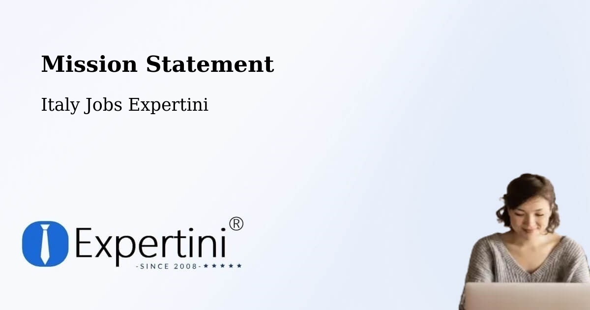 Mission Statement - Italy Jobs Expertini